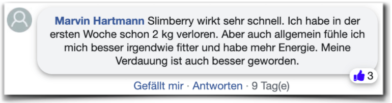 Slimberry Erfahrungsberichte Slimberry