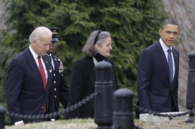 Barack Obama, Joe Biden, Kathryn A. Condon