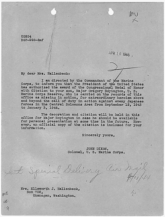 gregory-boyington-letter-to-mother-april-1945