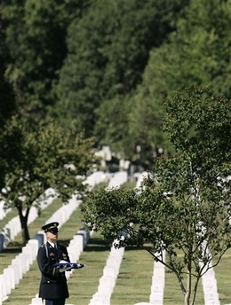Arlington Iraq Funeral
