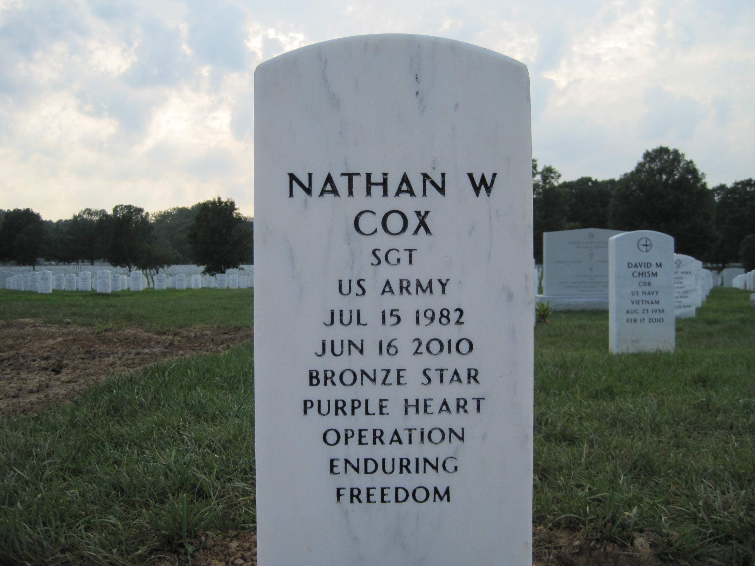 Arlington National Cemetery Gravesite Photo