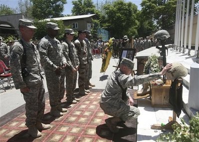 CORRECTION Afghanistan Memorial Day