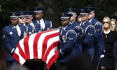 Funeral Services For Senator Ted Stevens;