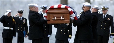 Parachute Death Arlington Burial