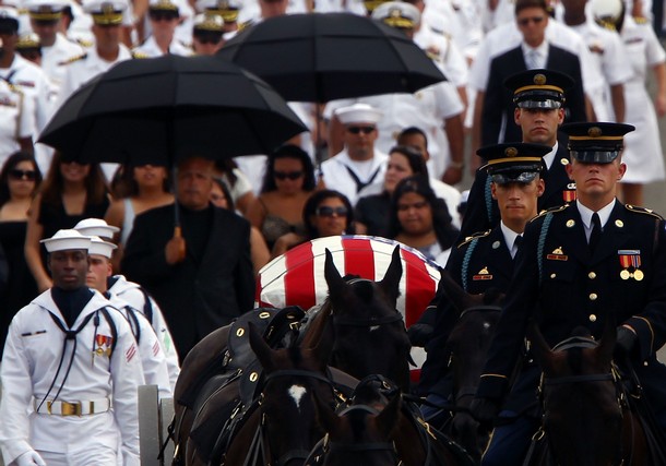Navy Seaman Killed In Afghanistan Is Buried At Arlington National Cemetery