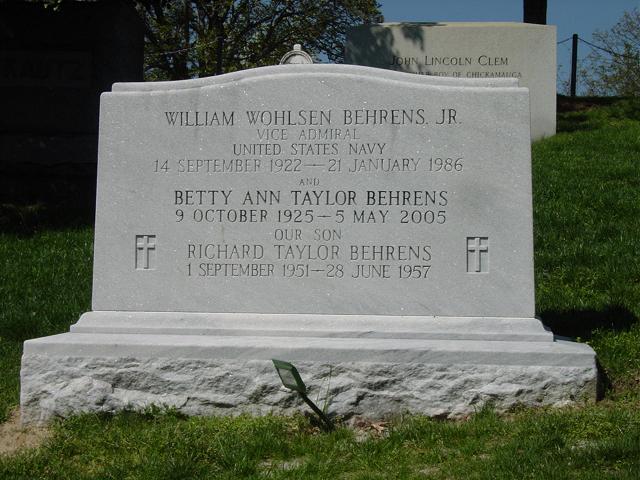 wwbehrensjr-gravesite-photo-august-2006