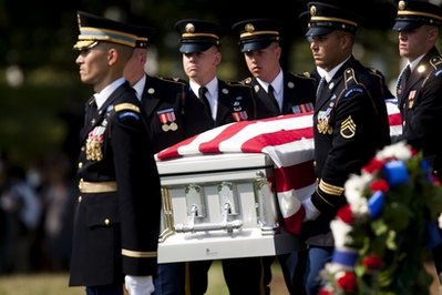 WW II Remains Funeral