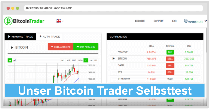 Bitcoin Trader Test