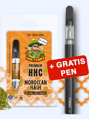 Hanfosan HHC Vape Moroccan Hash Abbild Tabelle